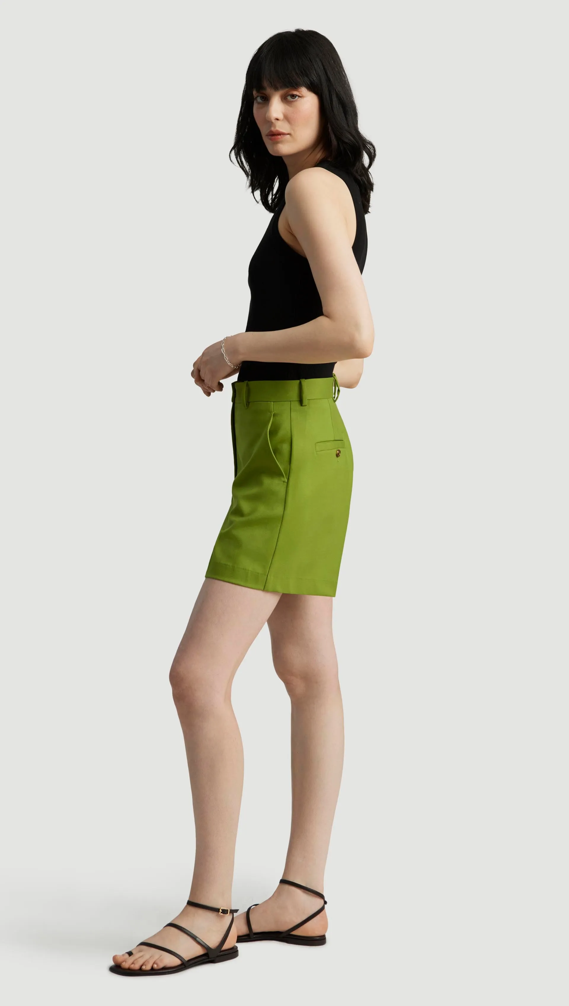 The Positano Sandal in Espresso Nappa sold by Argent product image thumbnail 5