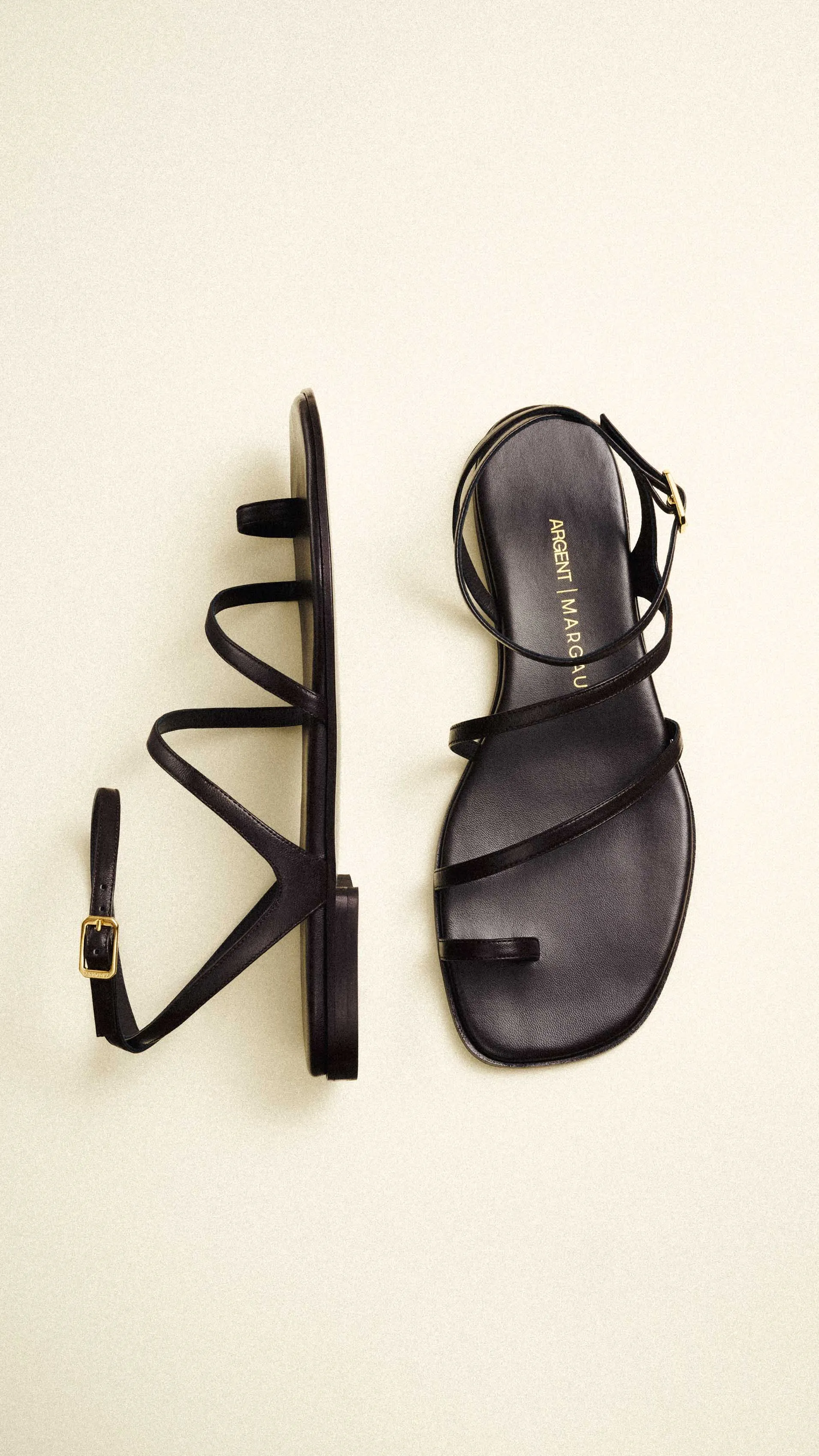The Positano Sandal in Espresso Nappa sold by Argent product image thumbnail 2