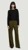 Wide Leg Trouser in Seasonless Wool | Basil sold by Argent