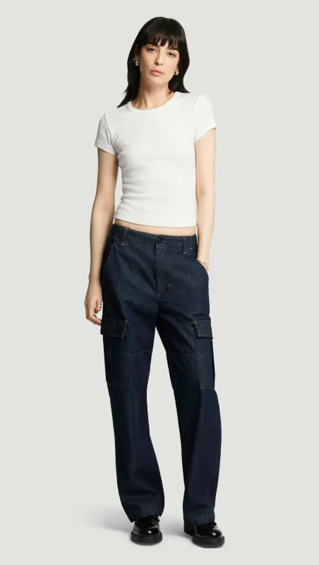 Eva Cargo Pant in Regenerative Cotton | Amherst sold by Argent