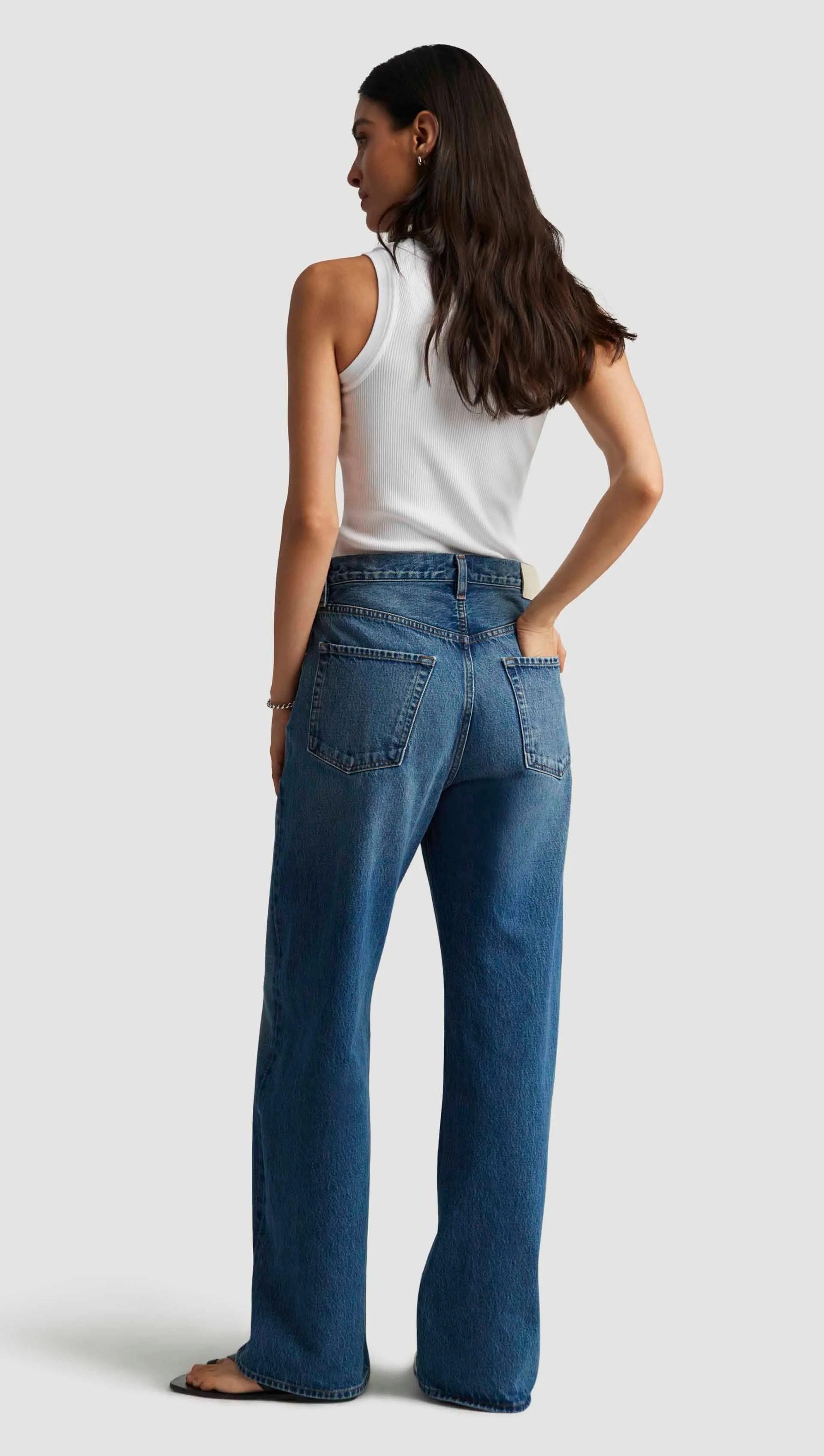 Ayla Baggy in Regenerative Cotton | Clean Indigo sold by Argent product image thumbnail 4