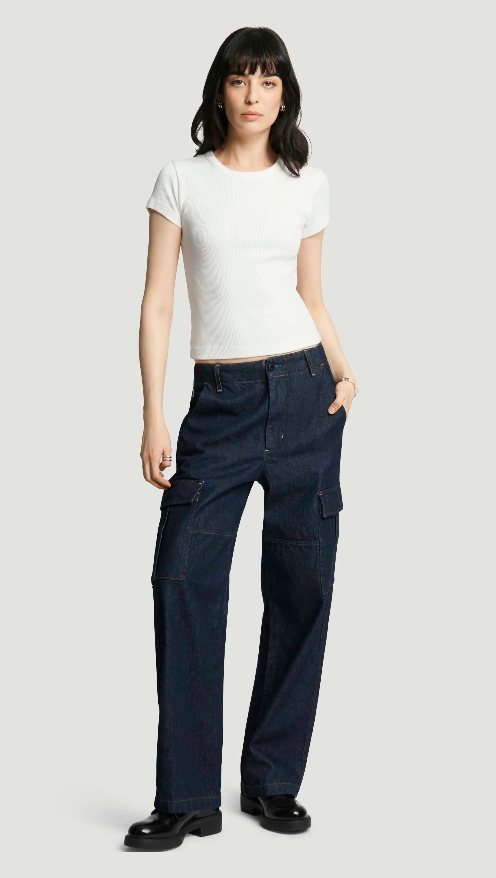 Nello Tee in Rib Knit | Pashmina sold by Argent product image thumbnail 3