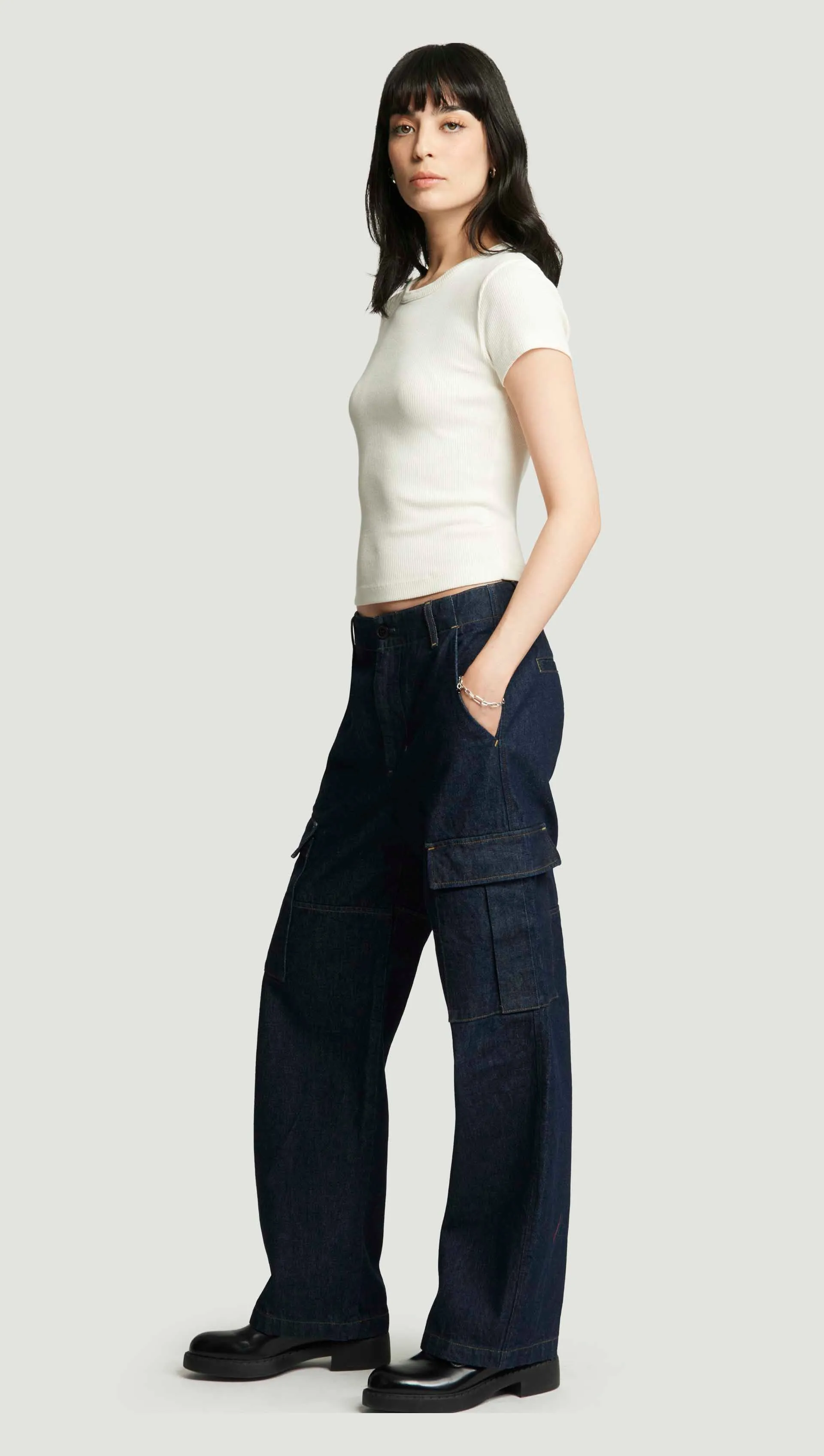 Nello Tee in Rib Knit | Pashmina sold by Argent product image thumbnail 4