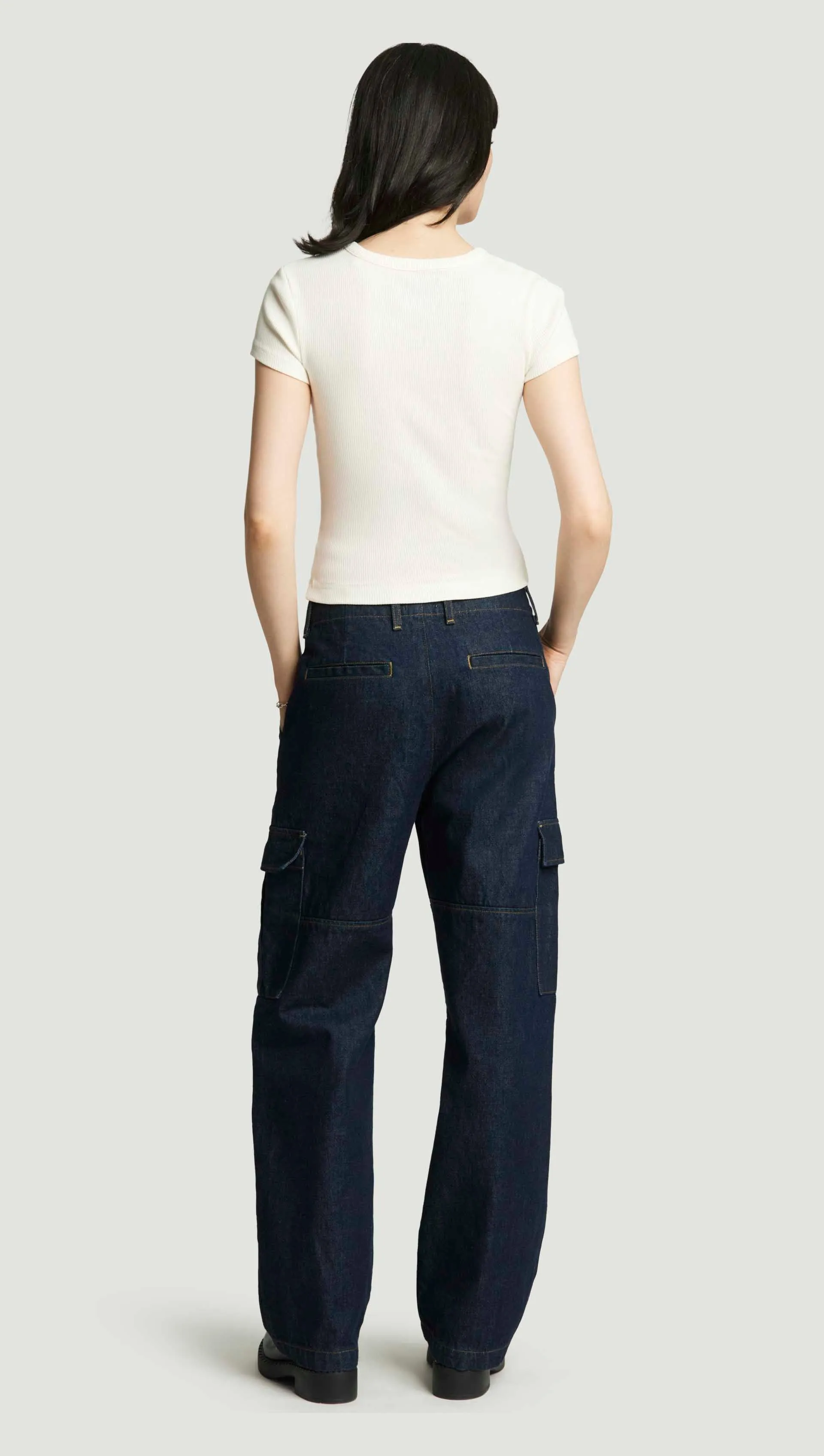 Nello Tee in Rib Knit | Pashmina sold by Argent product image thumbnail 5