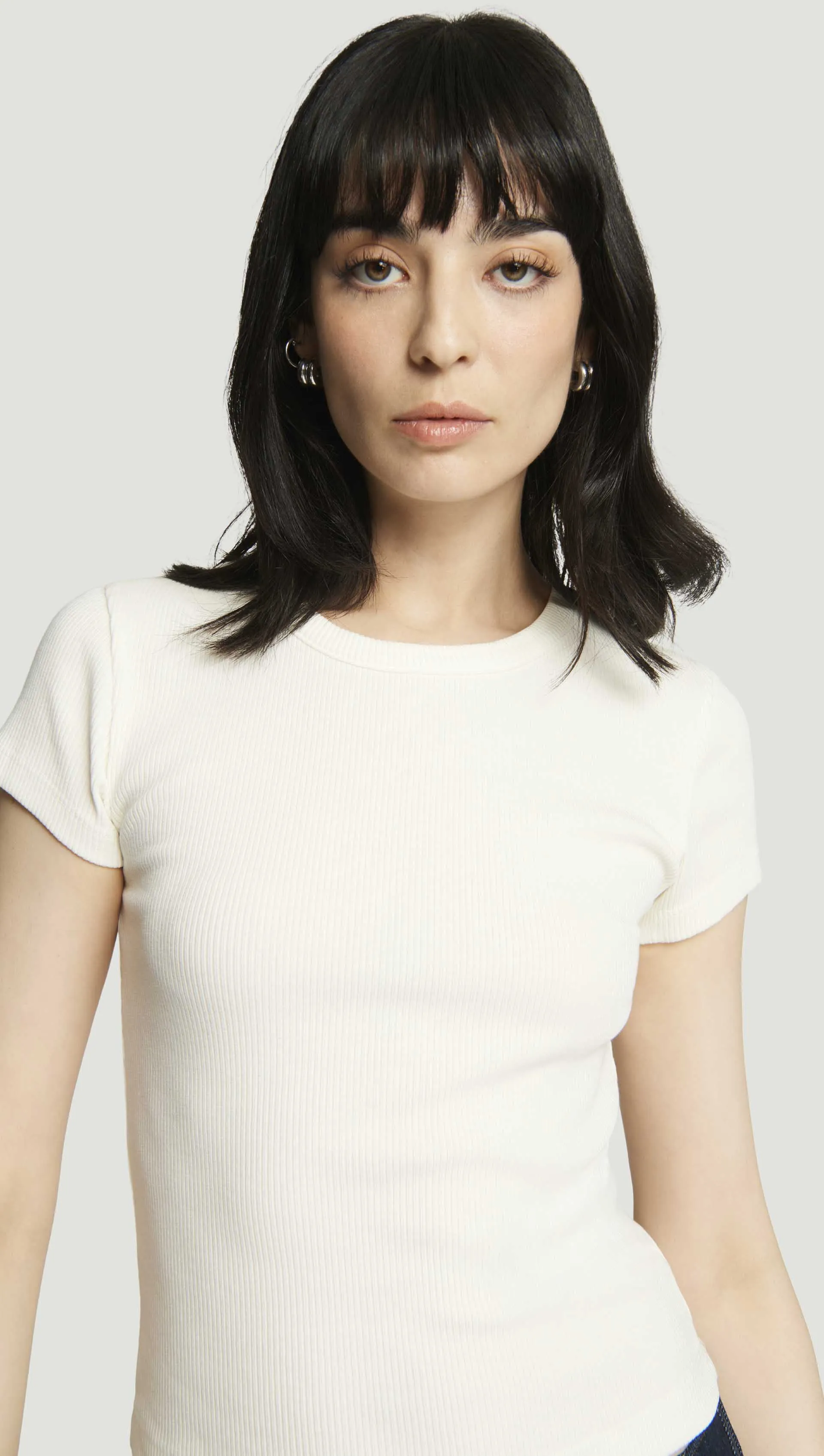 Nello Tee in Rib Knit | Pashmina sold by Argent product image thumbnail 2