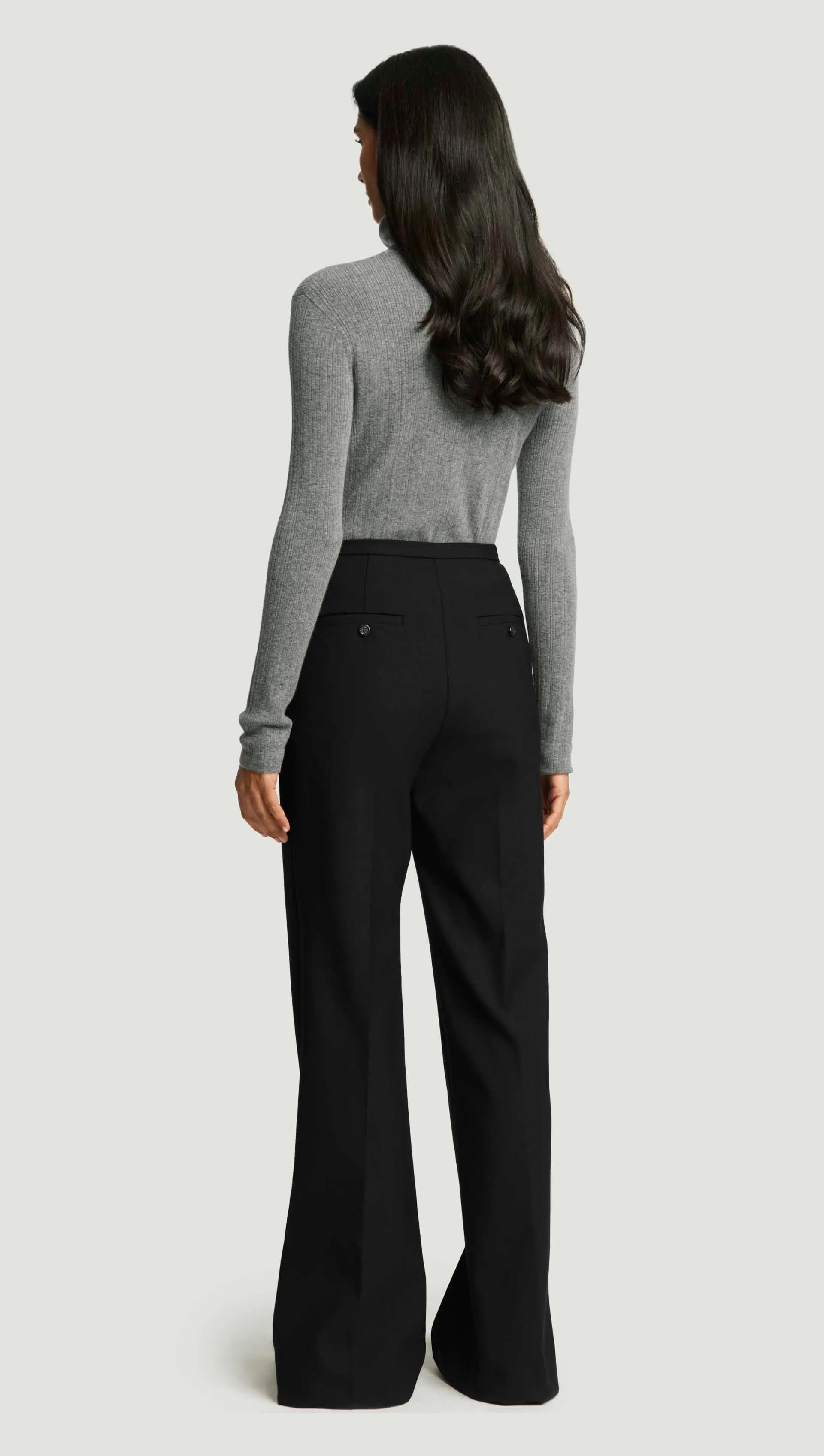 Prince Trouser in Heavy Wool Twill | Black sold by Argent product image thumbnail 5
