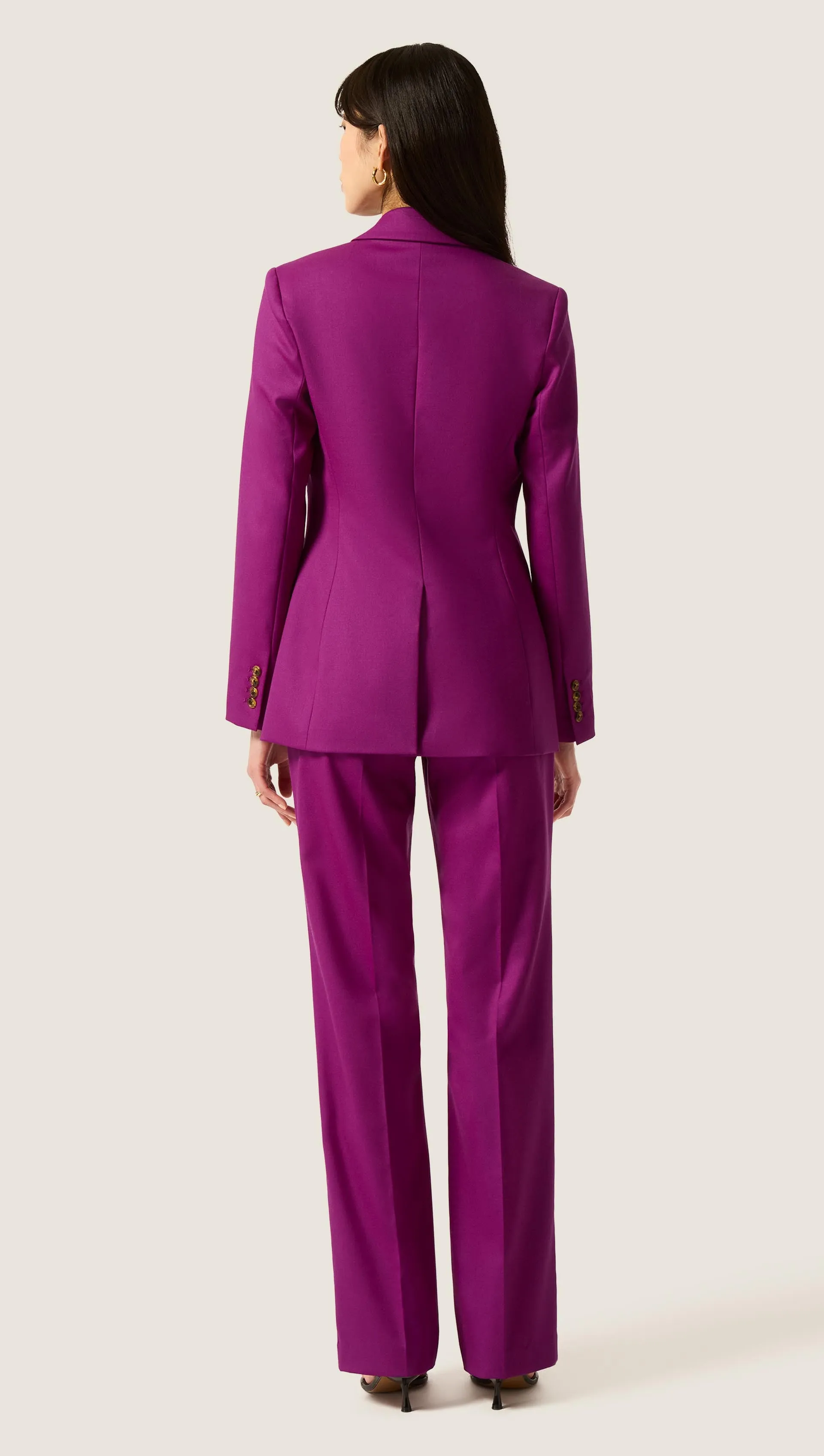 Astor Blazer in Seasonless Wool | Violet sold by Argent product image thumbnail 4