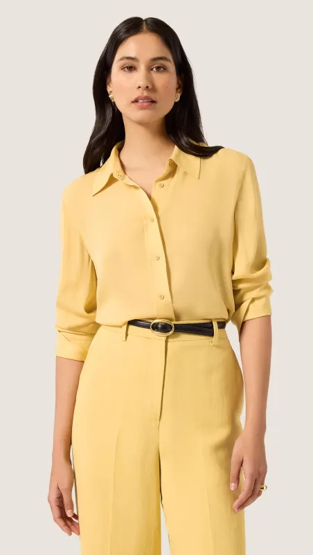 Slim Blouse in Double Georgette | Sunflower made by Argent