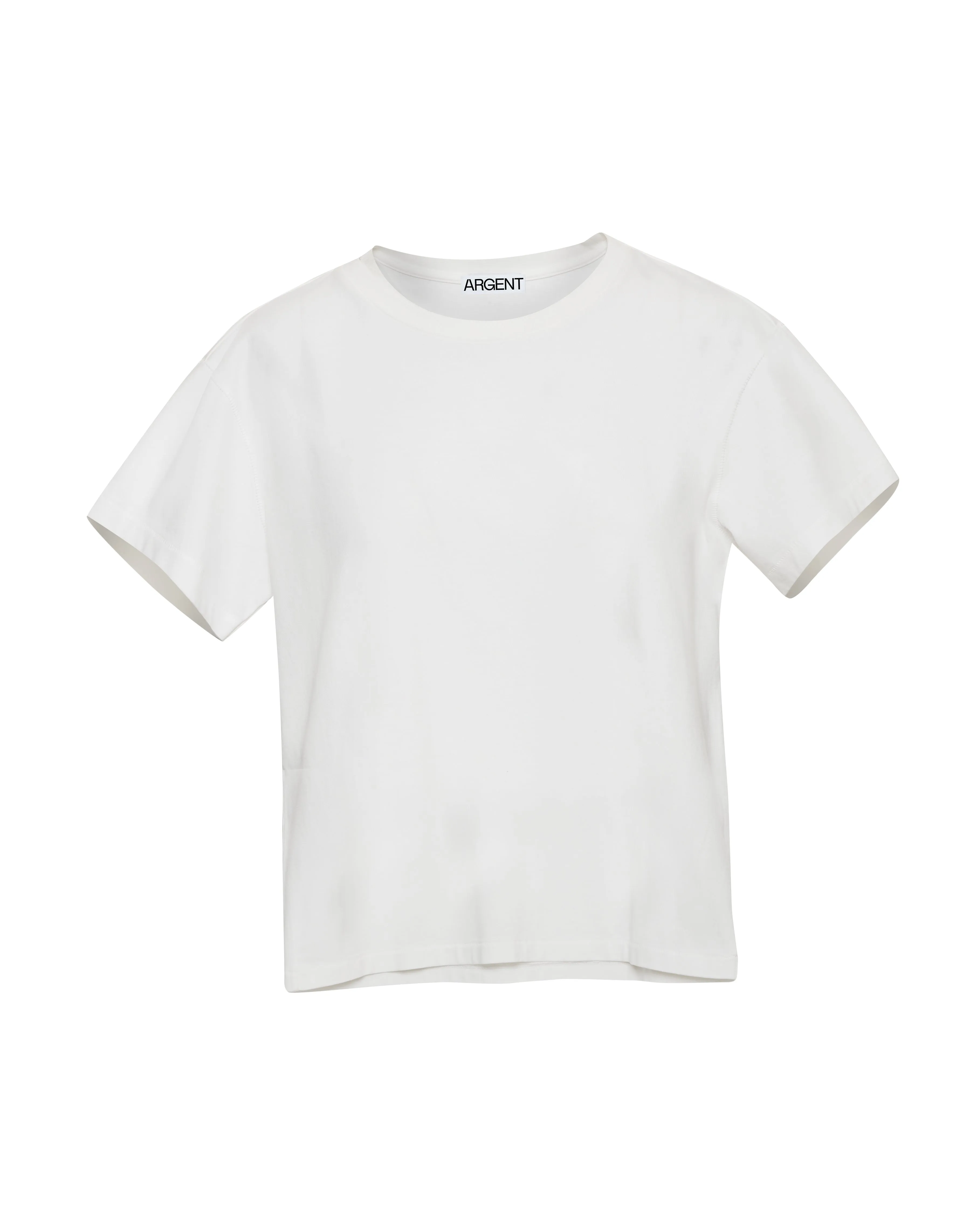Shrunken Tee in Cotton Jersey | White sold by Argent product image thumbnail 5