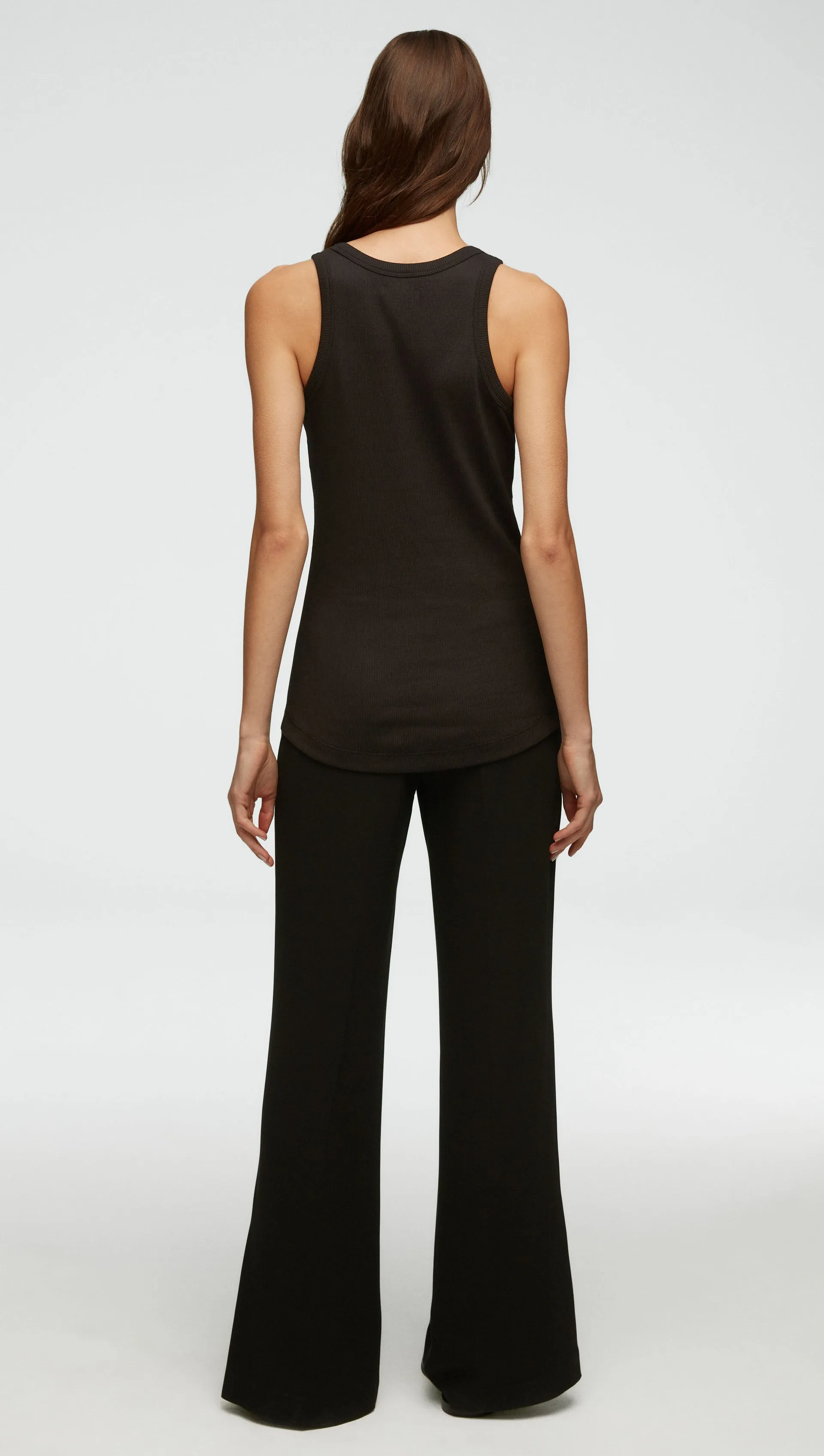Ribbed Tank in Cotton Elastane | Black sold by Argent product image thumbnail 5