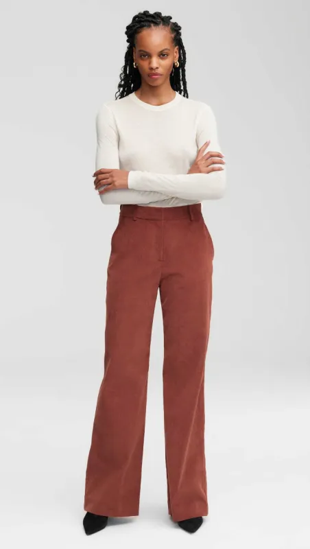 Soho Trouser in Corduroy | Cognac sold by Argent