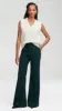 Cable Boyfriend Vest in Merino Wool | Cream sold by Argent