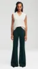 Cable Boyfriend Vest in Merino Wool | Cream sold by Argent
