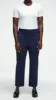 Tailored Trouser in Seasonless Wool | Navy sold by Argent