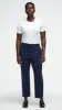 Tailored Trouser in Seasonless Wool | Navy sold by Argent