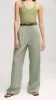 Pleated Trouser in Seasonless Wool | Sage sold by Argent