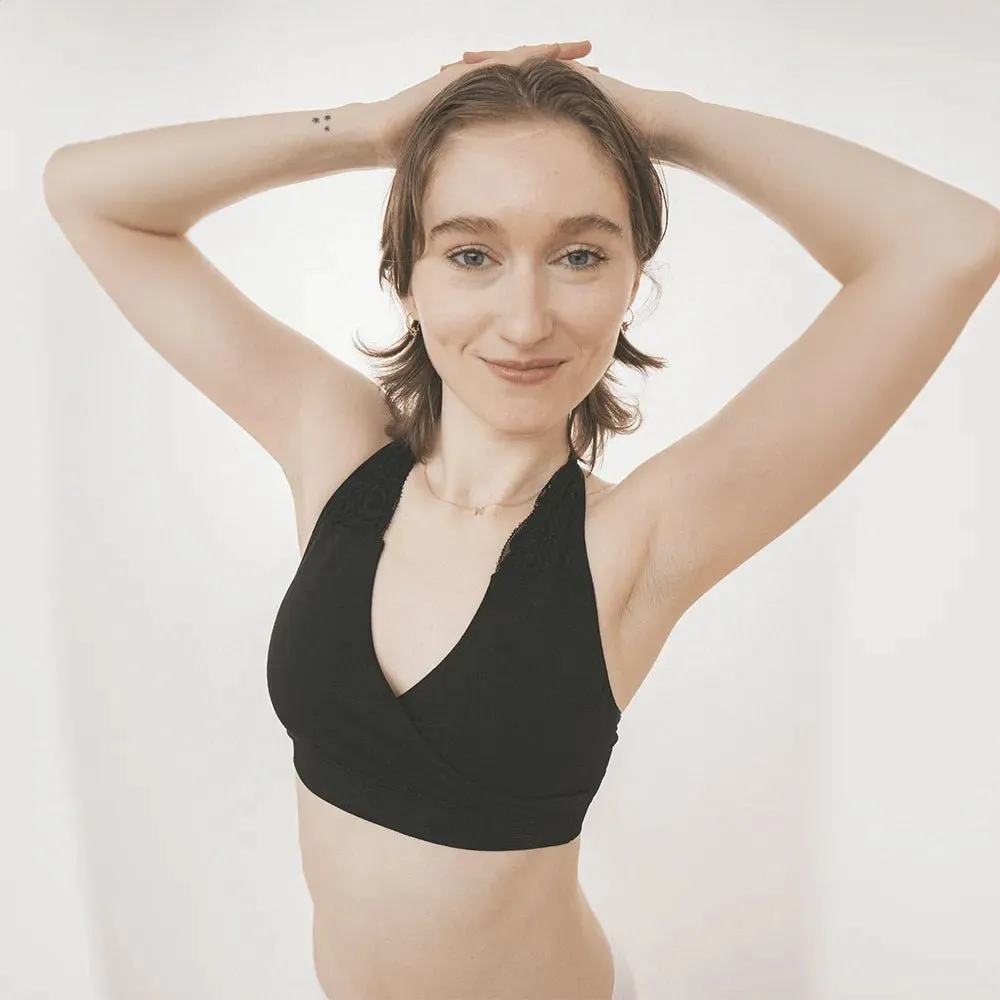 HUG LACE HALTER BRALETTE sold by BraBar product image thumbnail 2