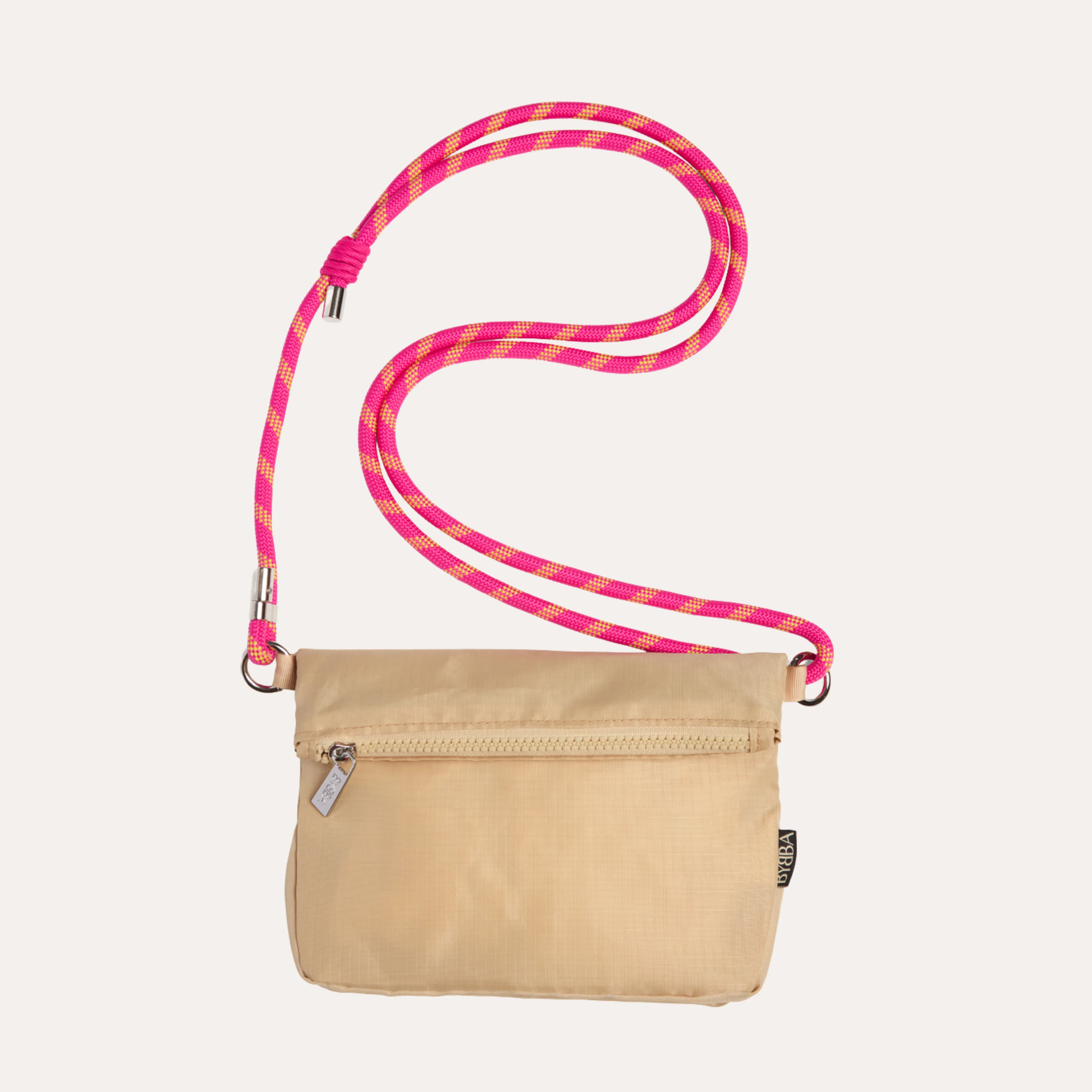 THE MAHÉ ADJUSTABLE ROPE CROSSBODY BAG / SAND sold by BYBBA product image thumbnail 3
