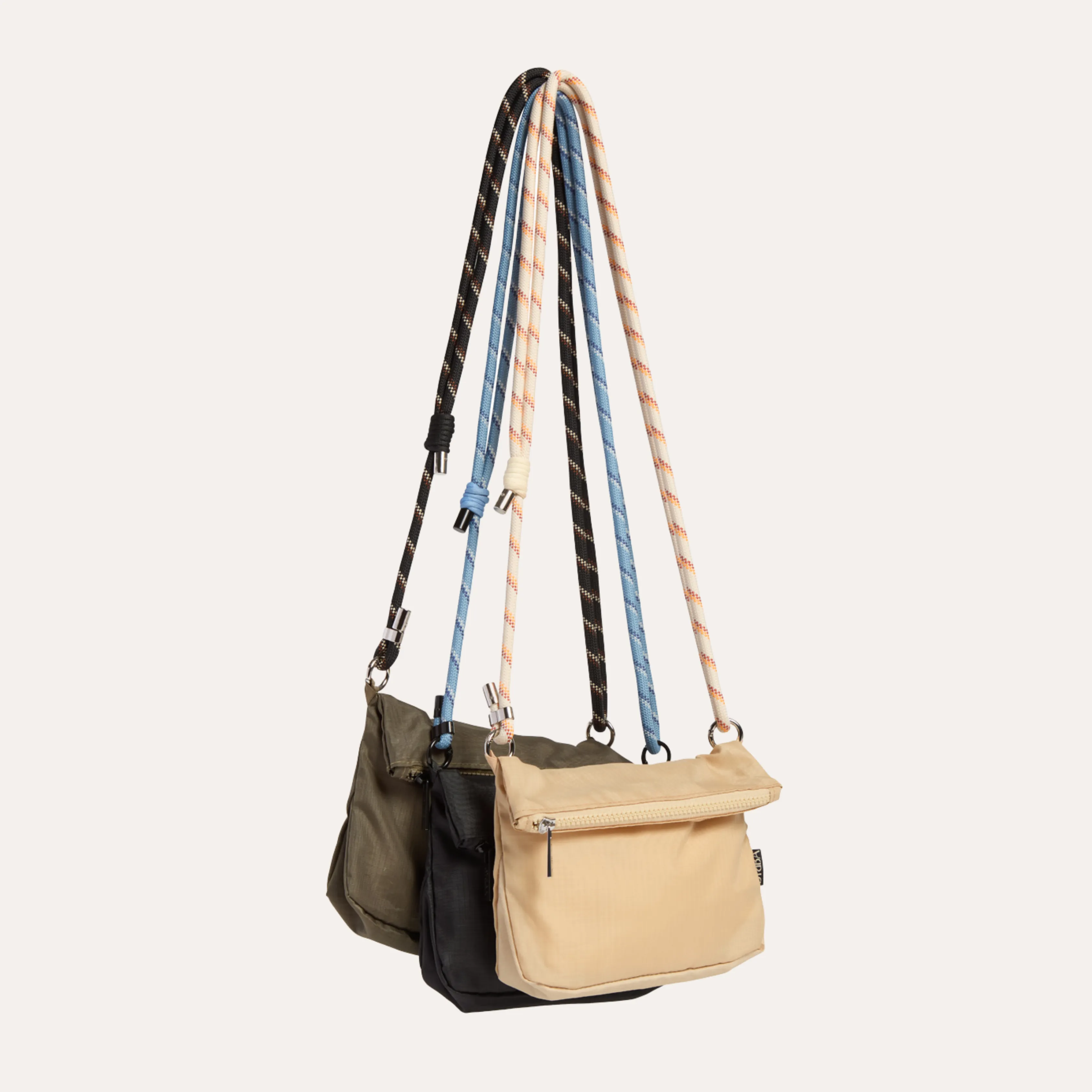 THE MAHÉ ADJUSTABLE ROPE CROSSBODY BAG / SAND sold by BYBBA product image thumbnail 5