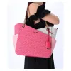 Michael Kors Jet Set Travel Large Chain Shoulder Tote Bag MK Electric Pink Multi sold by Gaby's Bags