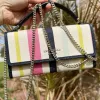 Kate Spade Roulette Canvas Stripe Top Handle Crossbody Multi Color Stripe sold by Gaby's Bags