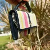 Kate Spade Roulette Canvas Stripe Top Handle Crossbody Multi Color Stripe sold by Gaby's Bags