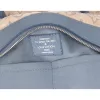 Louis Vuitton Speedy Round GM Monogram Denim Handbag M40705 Beige Blue Gray sold by Gaby's Bags