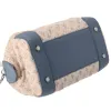 Louis Vuitton Speedy Round GM Monogram Denim Handbag M40705 Beige Blue Gray sold by Gaby's Bags