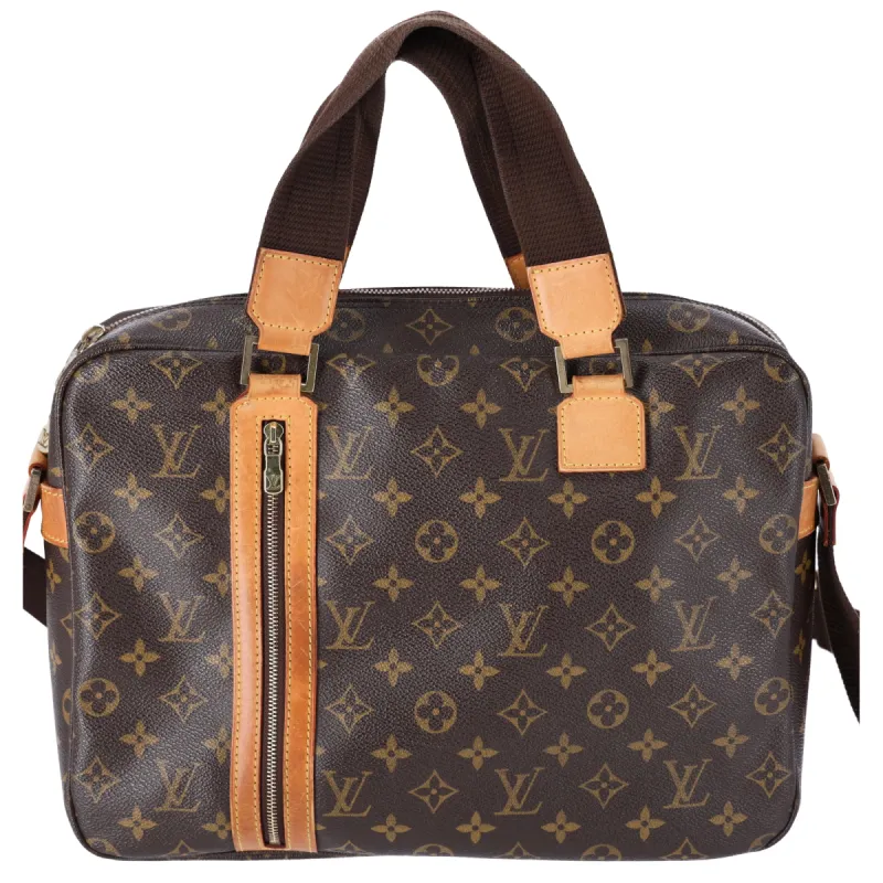 Louis Vuitton Sac Bosphore Briefcase Monogram Shoulder Bag M40043 sold by Gaby's Bags