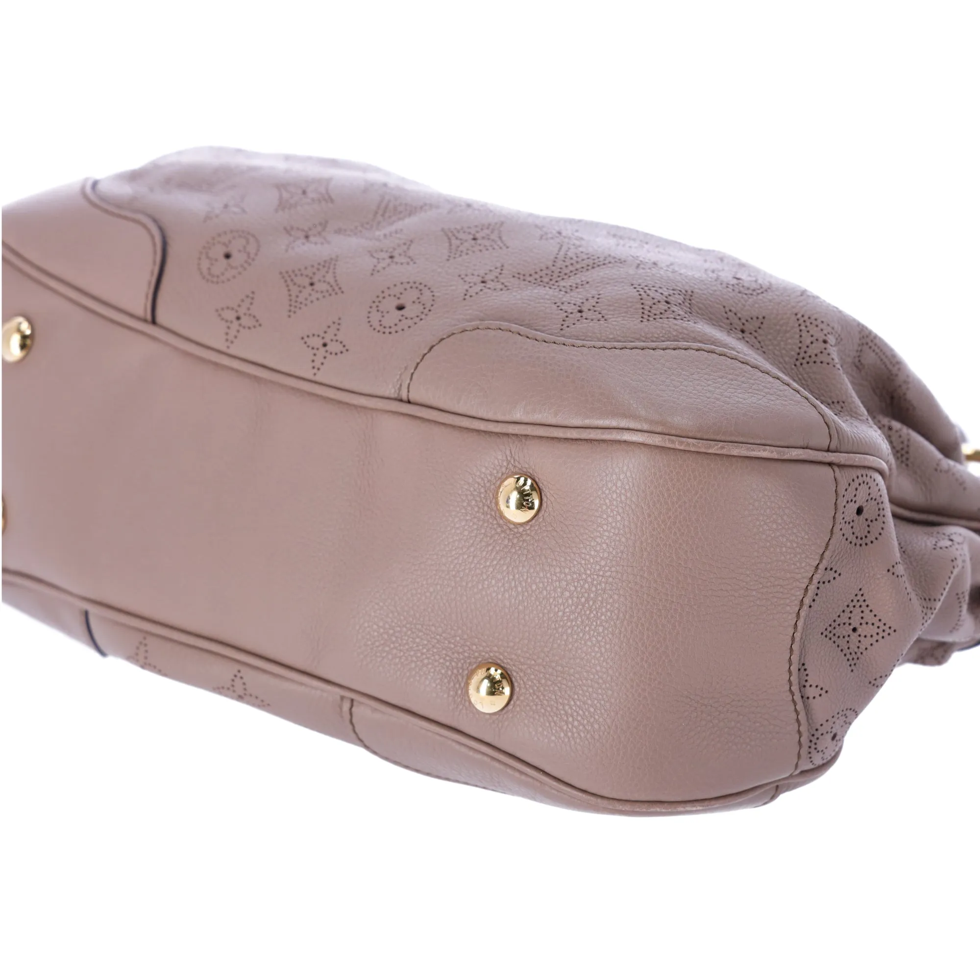 Louis Vuitton Monogram Mahina Solar PM Shoulder Bag M93445 Poudre Taupe Leather sold by Gaby's Bags product image thumbnail 3