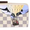 Louis Vuitton Zippy Wallet Long Wallet N63006 Damier Azur Hot Balloons sold by Gaby's Bags