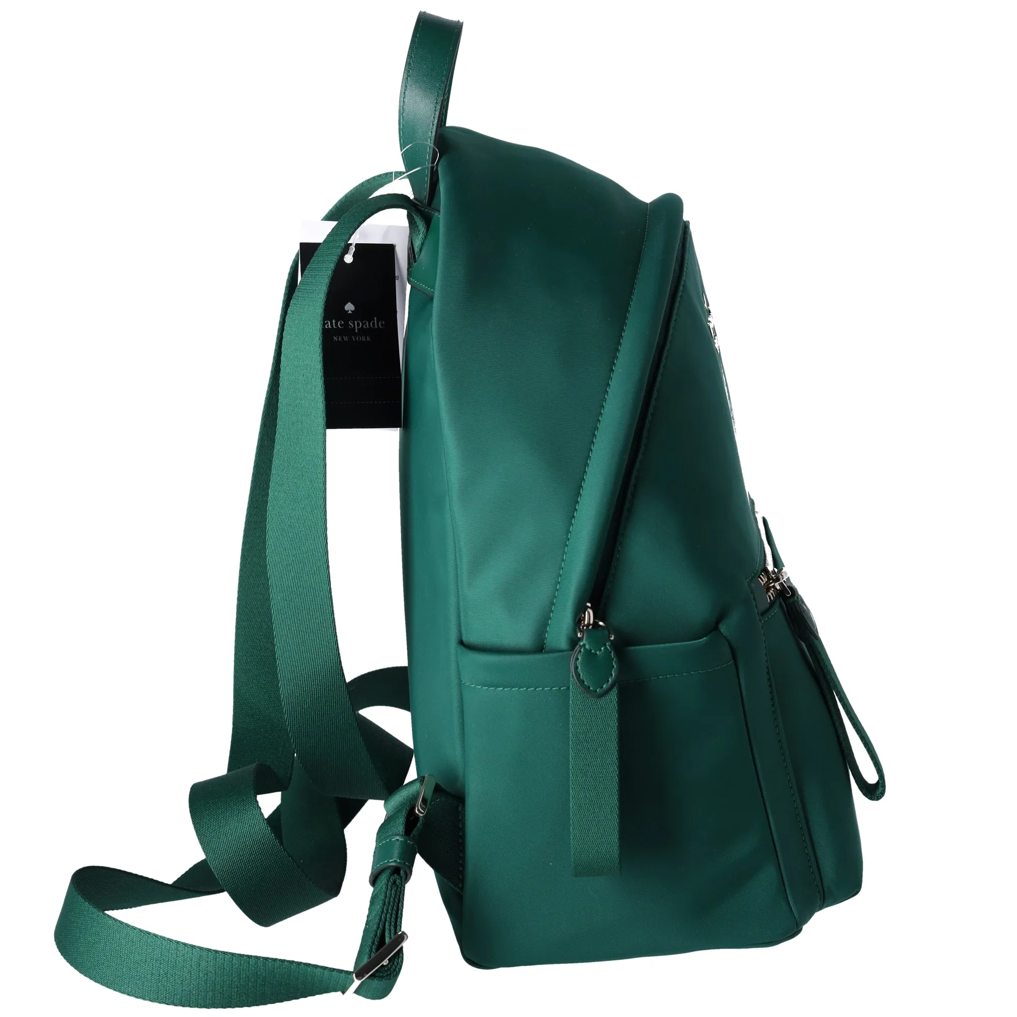Kate Spade Chelsea Medium Backpack The Little Better Nylon Deep Jade Green sold by Gaby's Bags product image thumbnail 4