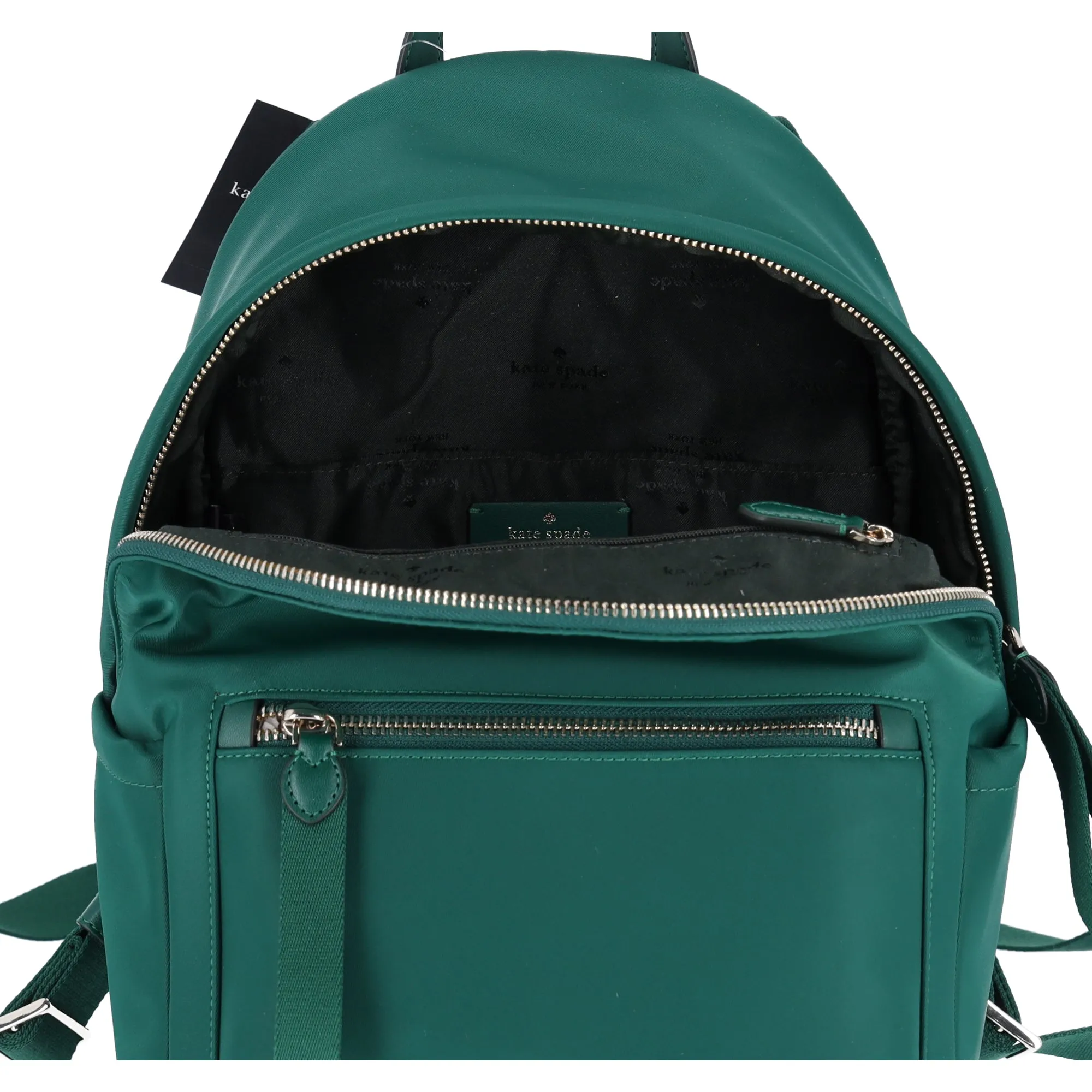 Kate Spade Chelsea Medium Backpack The Little Better Nylon Deep Jade Green sold by Gaby's Bags product image thumbnail 5