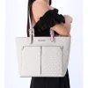 Michael Kors Jet Set Travel Medium Double Pocket Tote Vanilla MK Blush Pink sold by Gaby's Bags