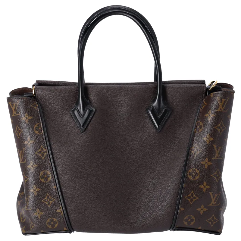 Louis Vuitton WPM Monogram Tote Bag M41061 Chocolate Cuir Orfevre M41061 sold by Gaby's Bags