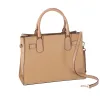 Michael Kors Hamilton Medium Satchel Crossbody Camel Pebbled Leather sold by Gaby's Bags