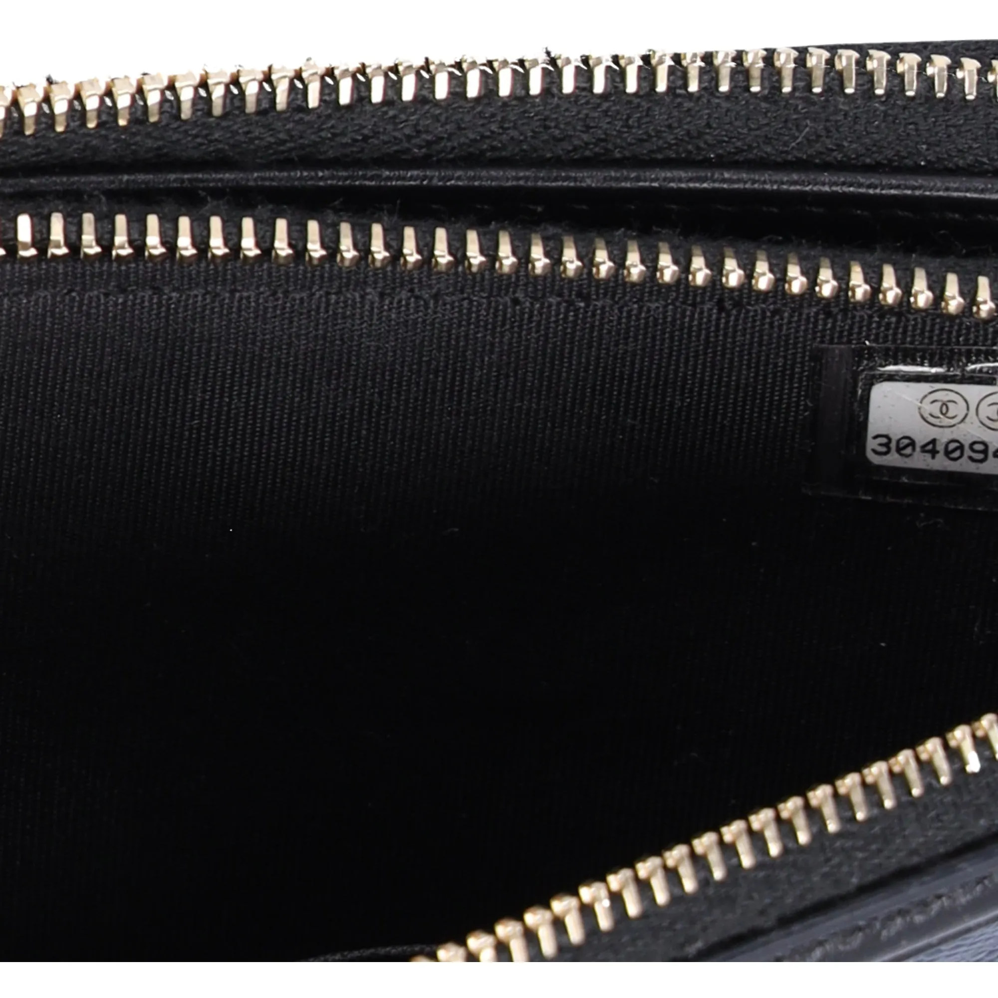 CHANEL Caviar Quilted CC Filigree Clutch With Chain Crossbody Bag Navy sold by Gaby's Bags product image thumbnail 3