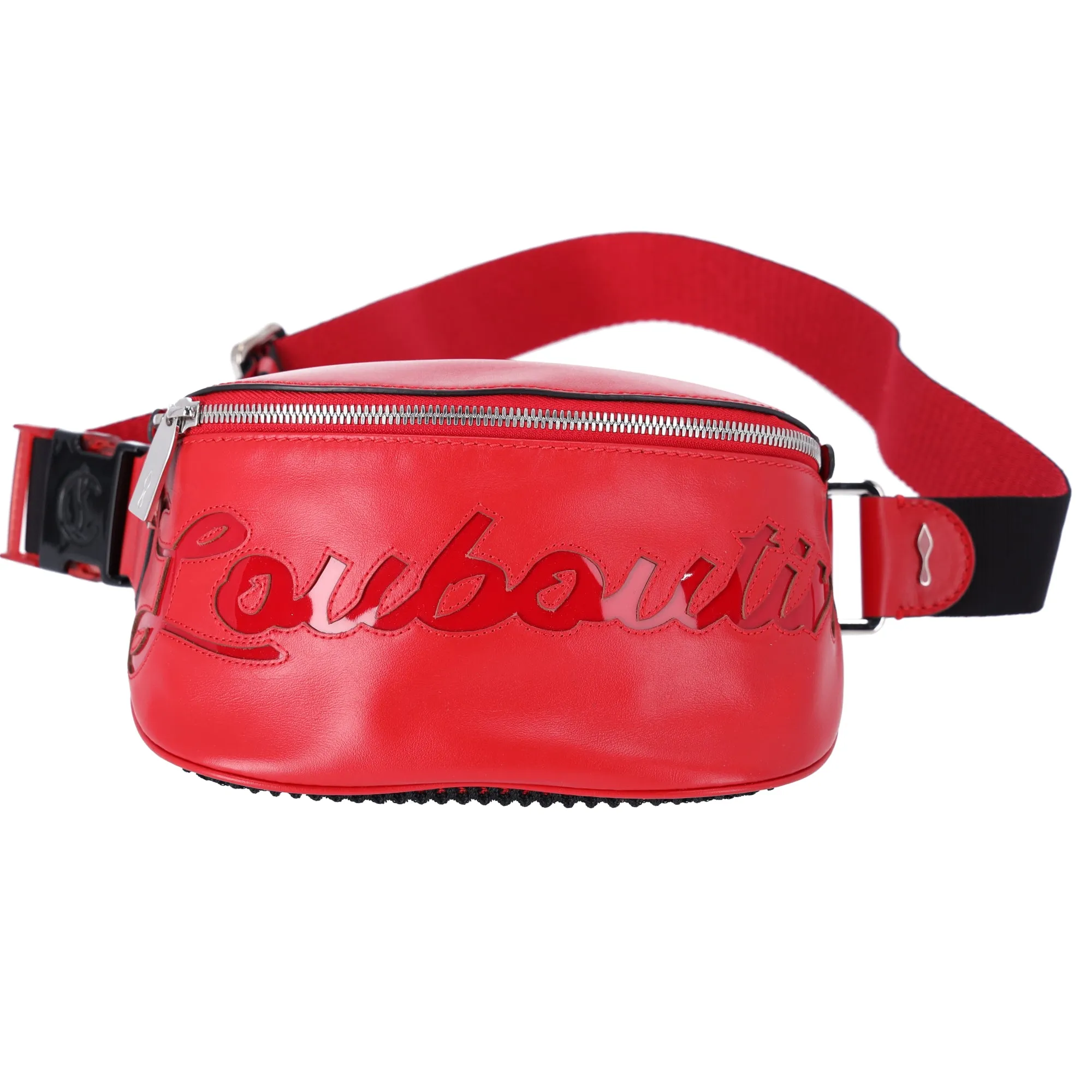 Christian Louboutin Mary Jane Belt Bag Bum Bag 3195254 Red Black Calf sold by Gaby's Bags product image thumbnail 2
