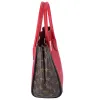 Louis Vuitton Monogram Kimono MM Brown Red Tote Bag Canvas Shoulder Bag M40459 sold by Gaby's Bags