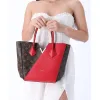 Louis Vuitton Monogram Kimono MM Brown Red Tote Bag Canvas Shoulder Bag M40459 sold by Gaby's Bags