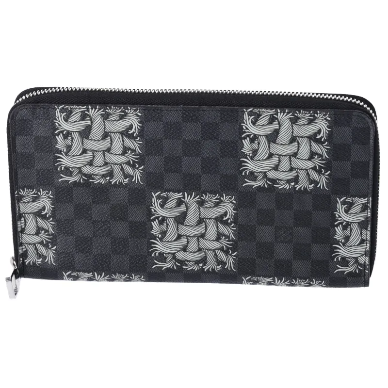 Louis Vuitton Damier Graphite Christopher Nemeth Zippy Organizer Wallet N61214 sold by Gaby's Bags