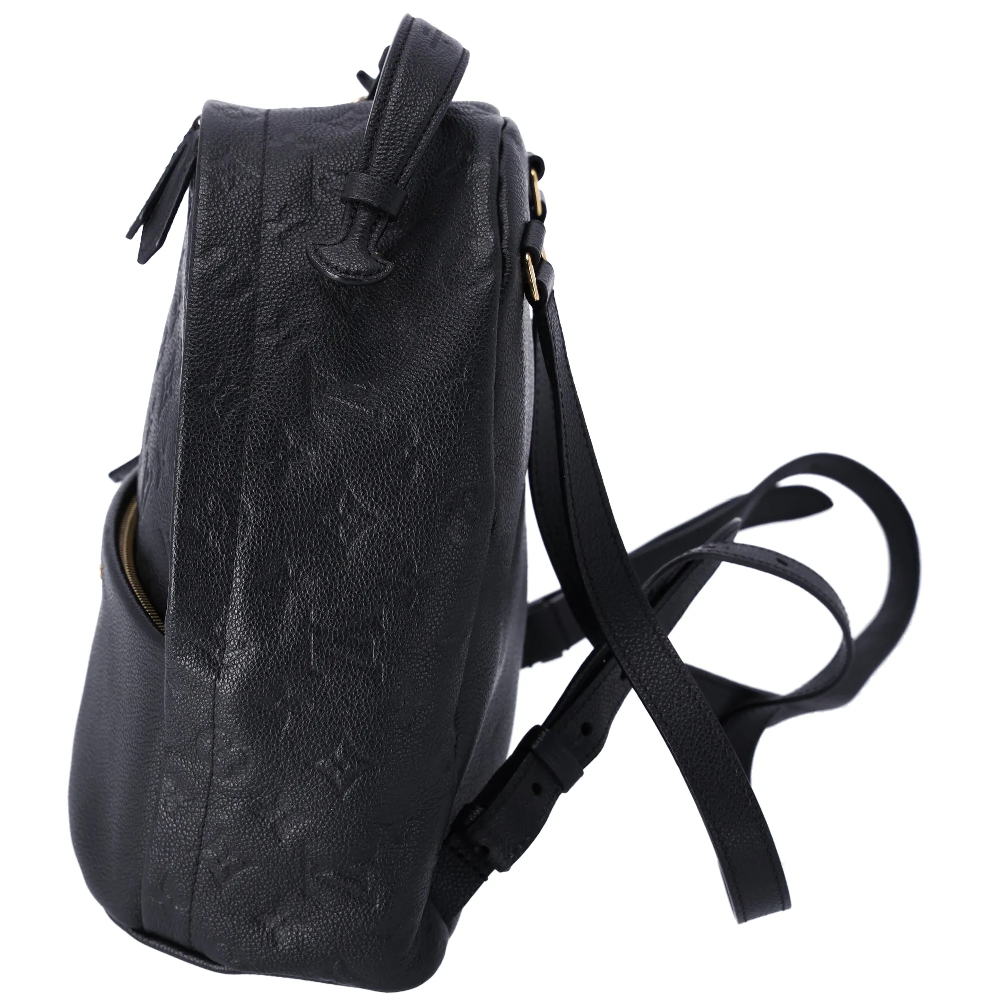 Louis Vuitton Sorbonne Monogram Empreinte Backpack M44016 Noir Black Leather sold by Gaby's Bags product image thumbnail 3