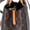 Louis Vuitton Montaigne GM Satchel Brown Monogram Top Handle Handbag M41067 sold by Gaby's Bags