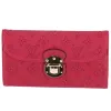 Louis Vuitton Portefeuille Amelia Mahina Long Wallet M58090 Grenat Mahina Leather sold by Gaby's Bags