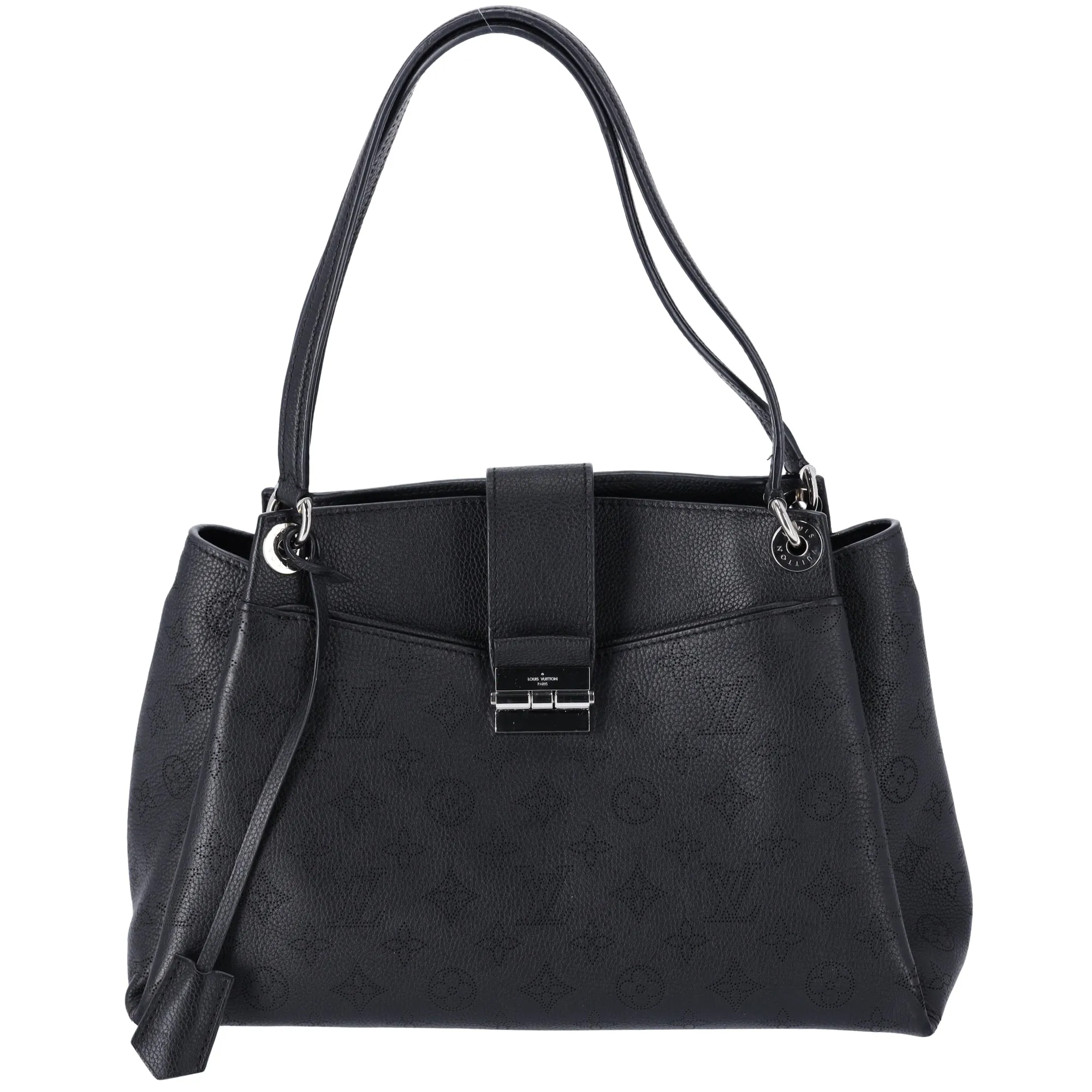Louis Vuitton Monogram Mahina Sevres Triple Compartment Tote Bag Black sold by Gaby's Bags product image thumbnail 5