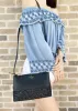 Kate Spade Greta Court Ramey Glitter Small Crossbody Black sold by Gaby's Bags