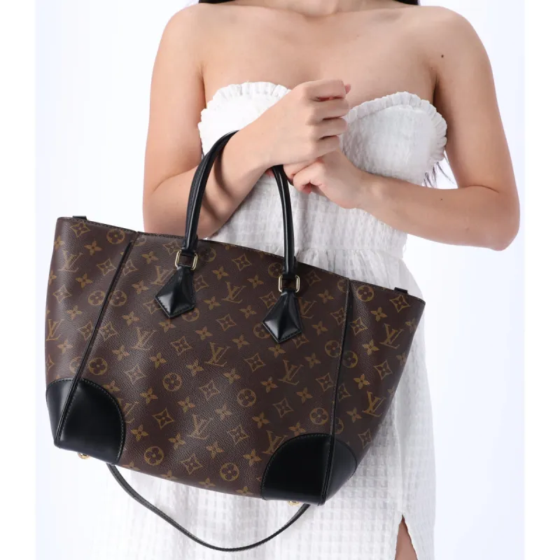 Louis Vuitton Monogram Phoenix MM Carryall Tote M41542 Brown Noir sold by Gaby's Bags