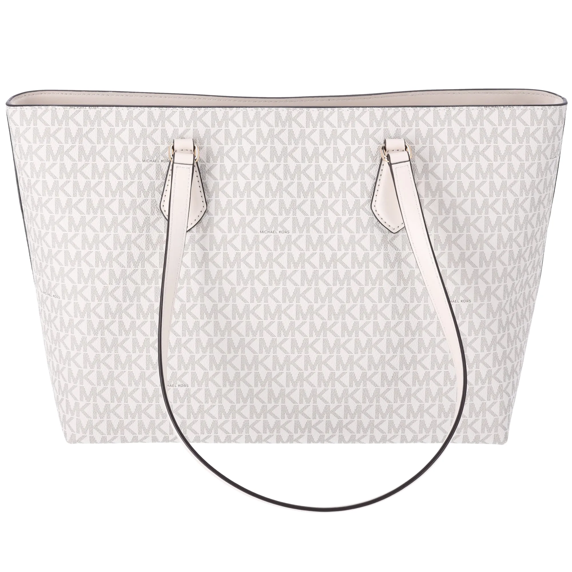 Michael Kors Sheila Large Vegan Multi Functional Tote Bag Light Cream MK sold by Gaby's Bags product image thumbnail 3