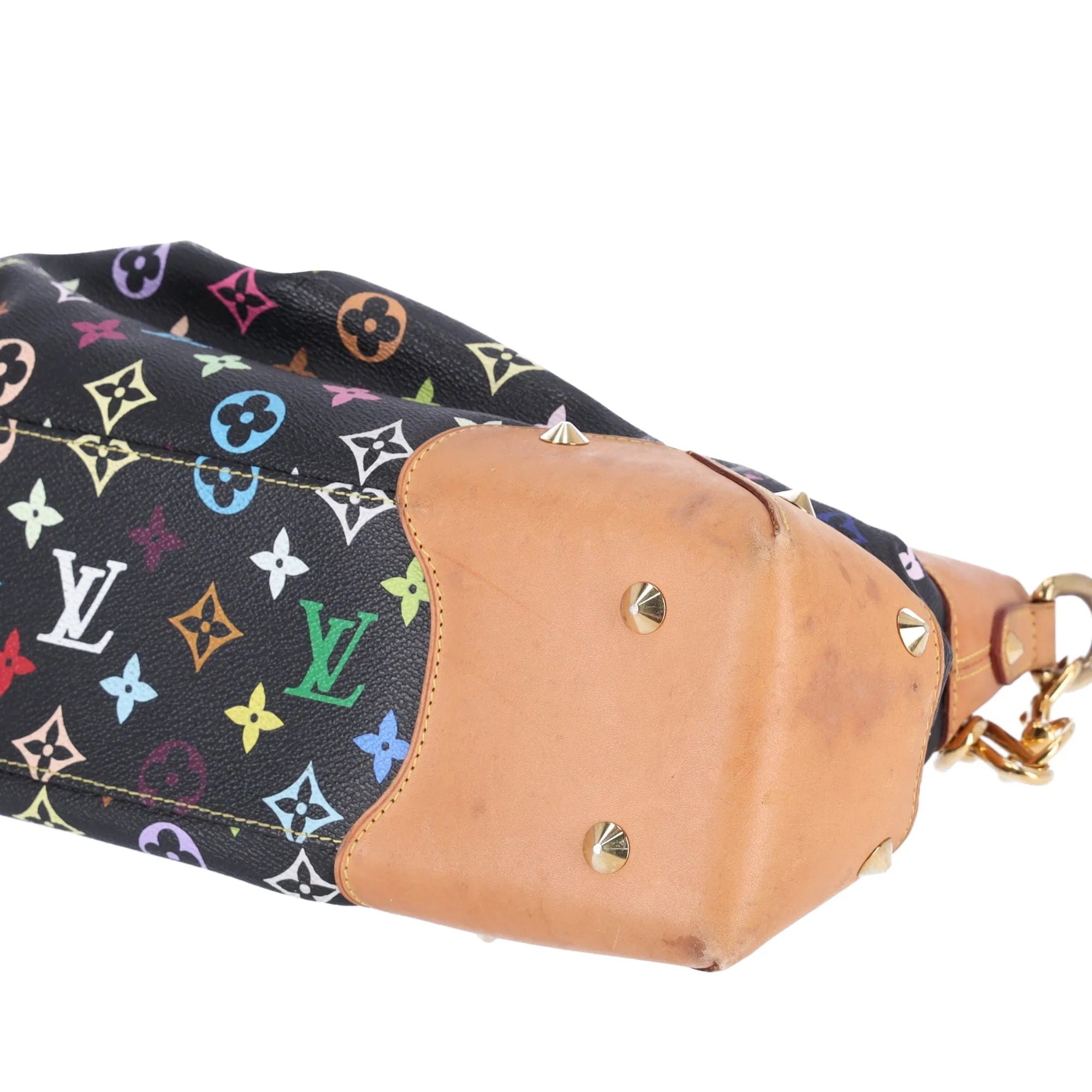 【希少】 LOUIS VUITTON Multicolore Monogram Judy GM Vintage Louis Vuitton Judy GM Shoulder Bag Handbag Monogram Black
