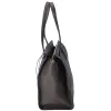 Salvatore Ferragamo Amy Medium Top Zip Shoulder Tote Bag Leather Dark Gray sold by Gaby's Bags